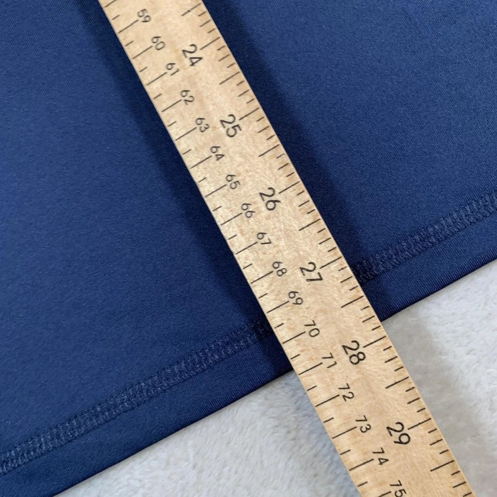 Goodfellow Shirt Mens Small Navy‎ Blue UPF 50+ Quick Dry Swim Tee Rash Guard NEW